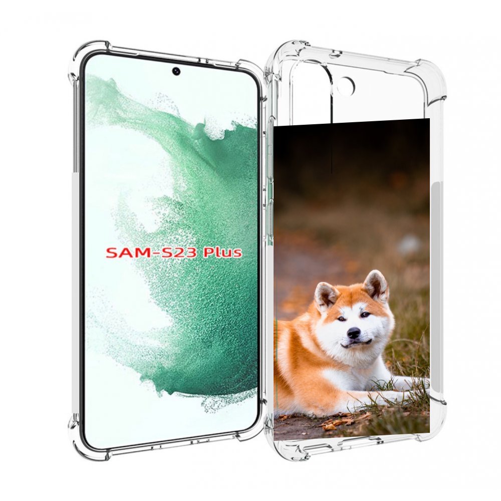 

Чехол MyPads акита ину для Samsung Galaxy S23 Plus +, Прозрачный, Tocco