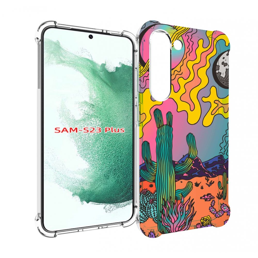 

Чехол MyPads акварельные рисунки для Samsung Galaxy S23 Plus +, Прозрачный, Tocco