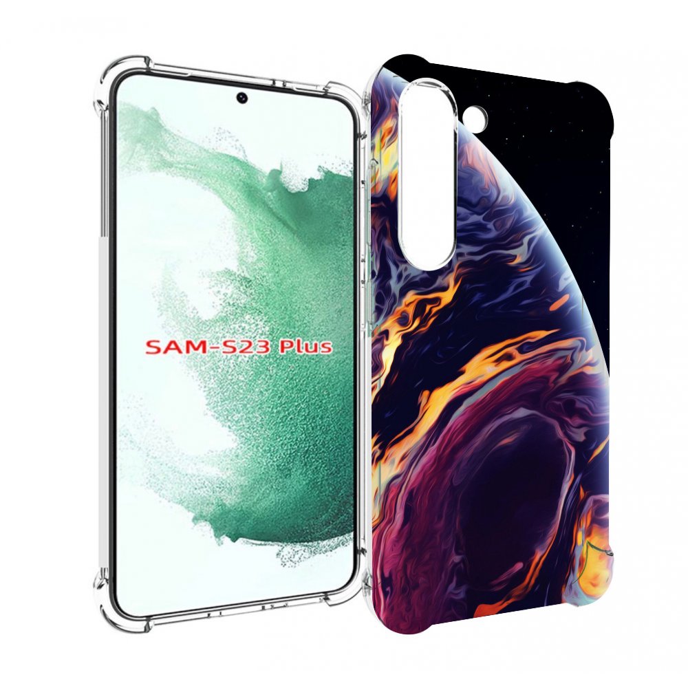 

Чехол MyPads акварельная планета для Samsung Galaxy S23 Plus +, Прозрачный, Tocco