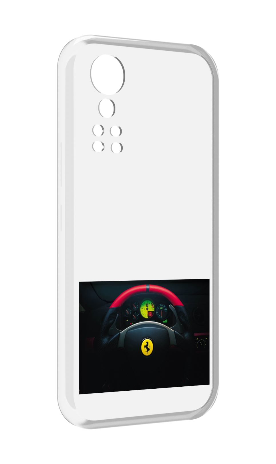Чехол MyPads феррари ferrari 2 для ZTE Axon 30 5G / Axon 30S