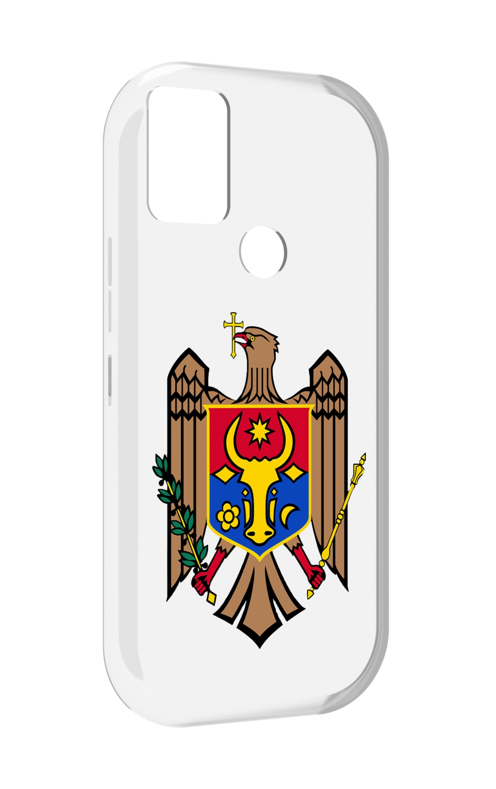 

Чехол MyPads герб-молдовы для UMIDIGI A9, Прозрачный, Tocco