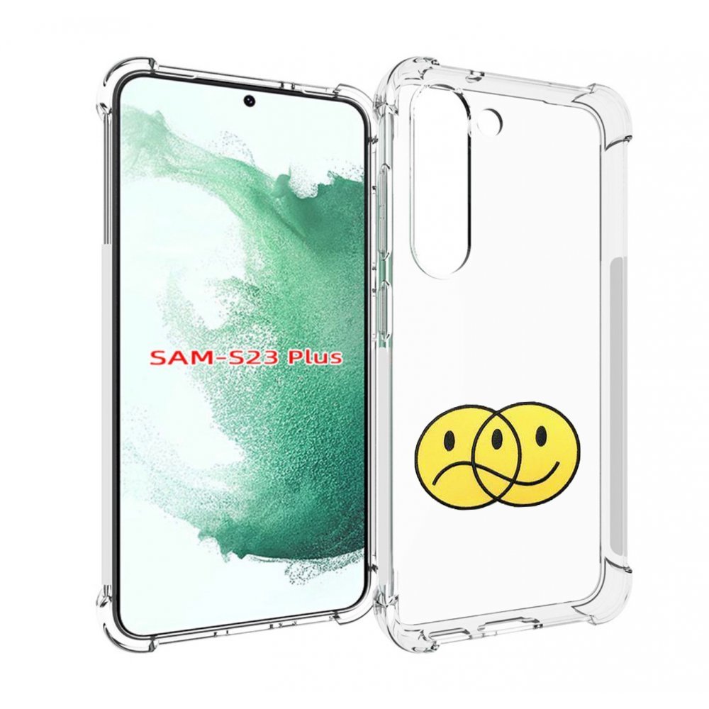 

Чехол MyPads Хиппи для Samsung Galaxy S23 Plus +, Прозрачный, Tocco