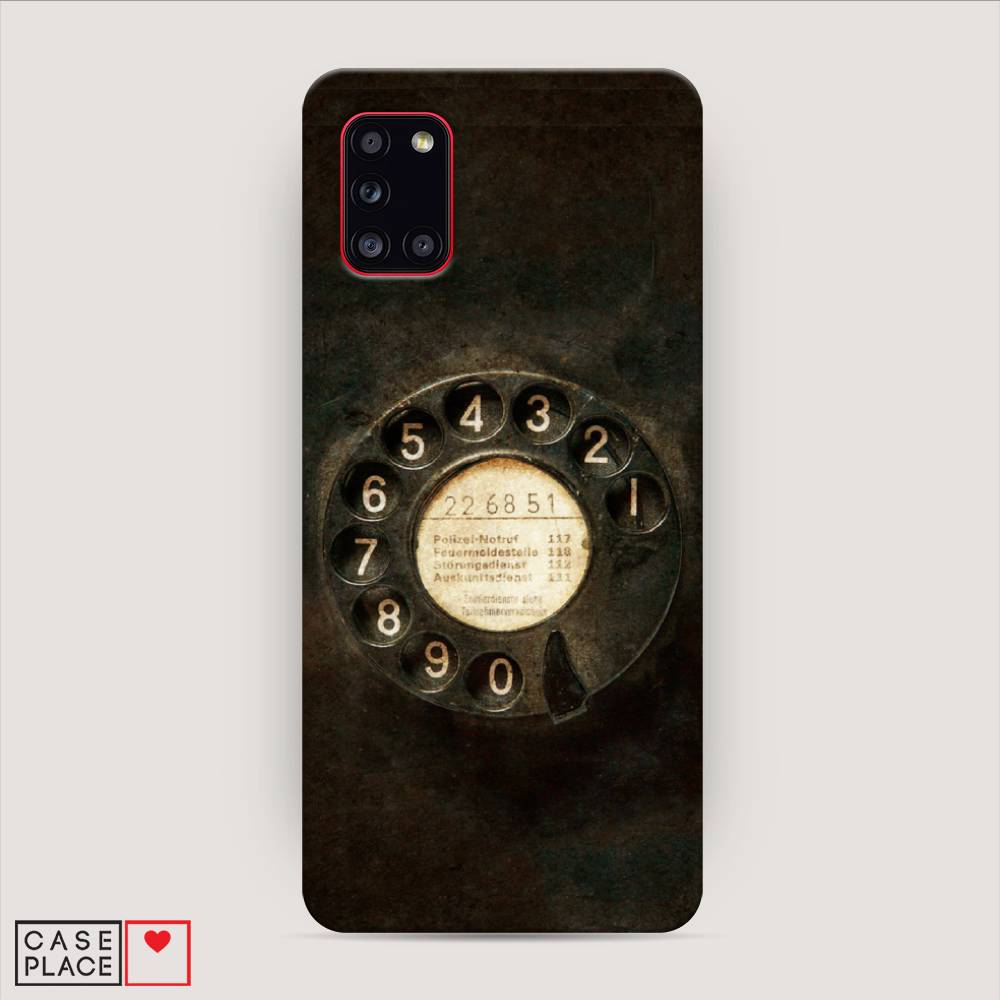 

Пластиковый чехол "Старинный телефон" на Samsung Galaxy A31, 2100320-4