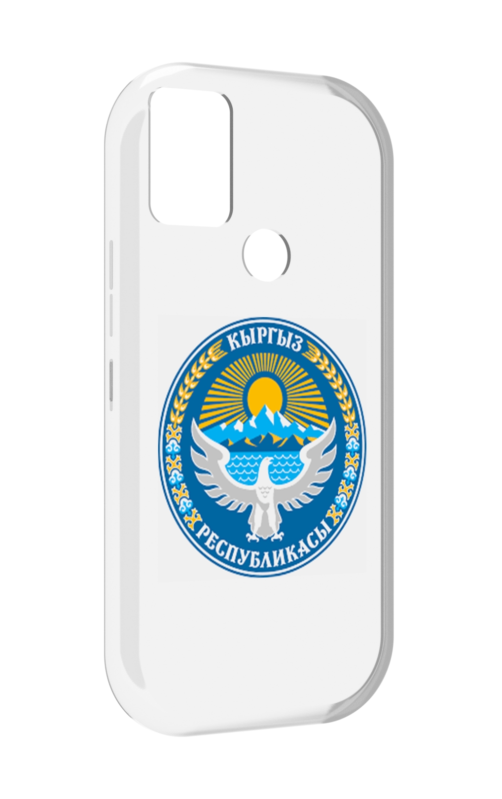 

Чехол MyPads герб-киргизия для UMIDIGI A9, Прозрачный, Tocco
