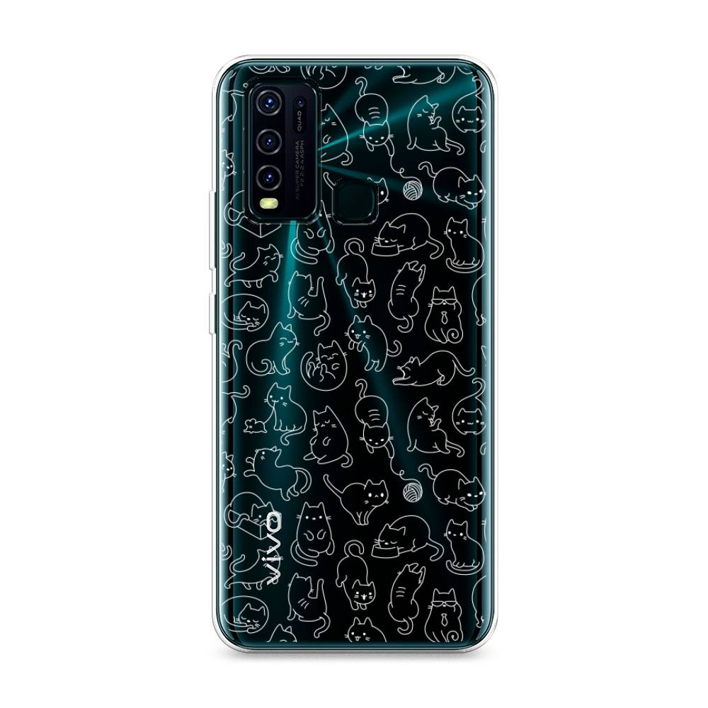 

Чехол Awog на Vivo Y30/Y50 "Шкодливые котики", Разноцветный, 263150-2