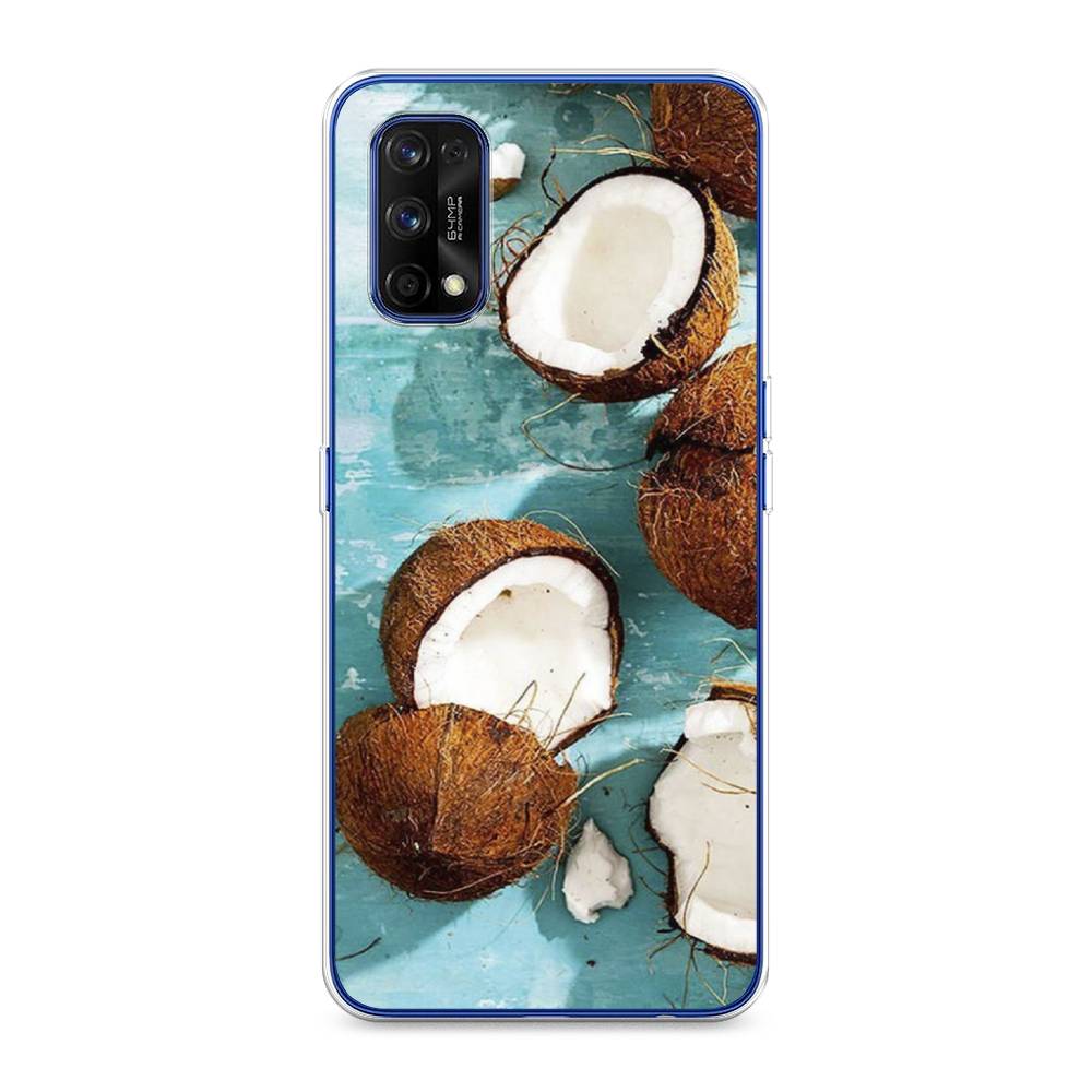 

Чехол Awog на Realme 7 Pro "Разбитые кокосы", Разноцветный, 254050-10