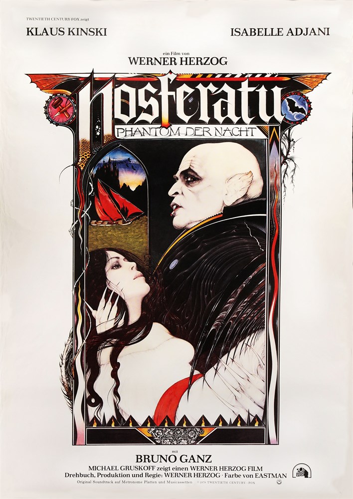 

Носферату: Призрак ночи (Nosferatu: Phantom der Nacht), Вернер Херцог 50x70 см