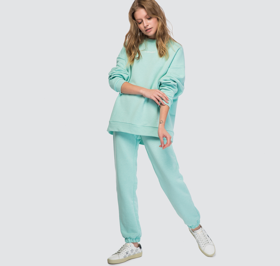 

Брюки женские Marmalato 1019-033 зеленые L, 1019-033