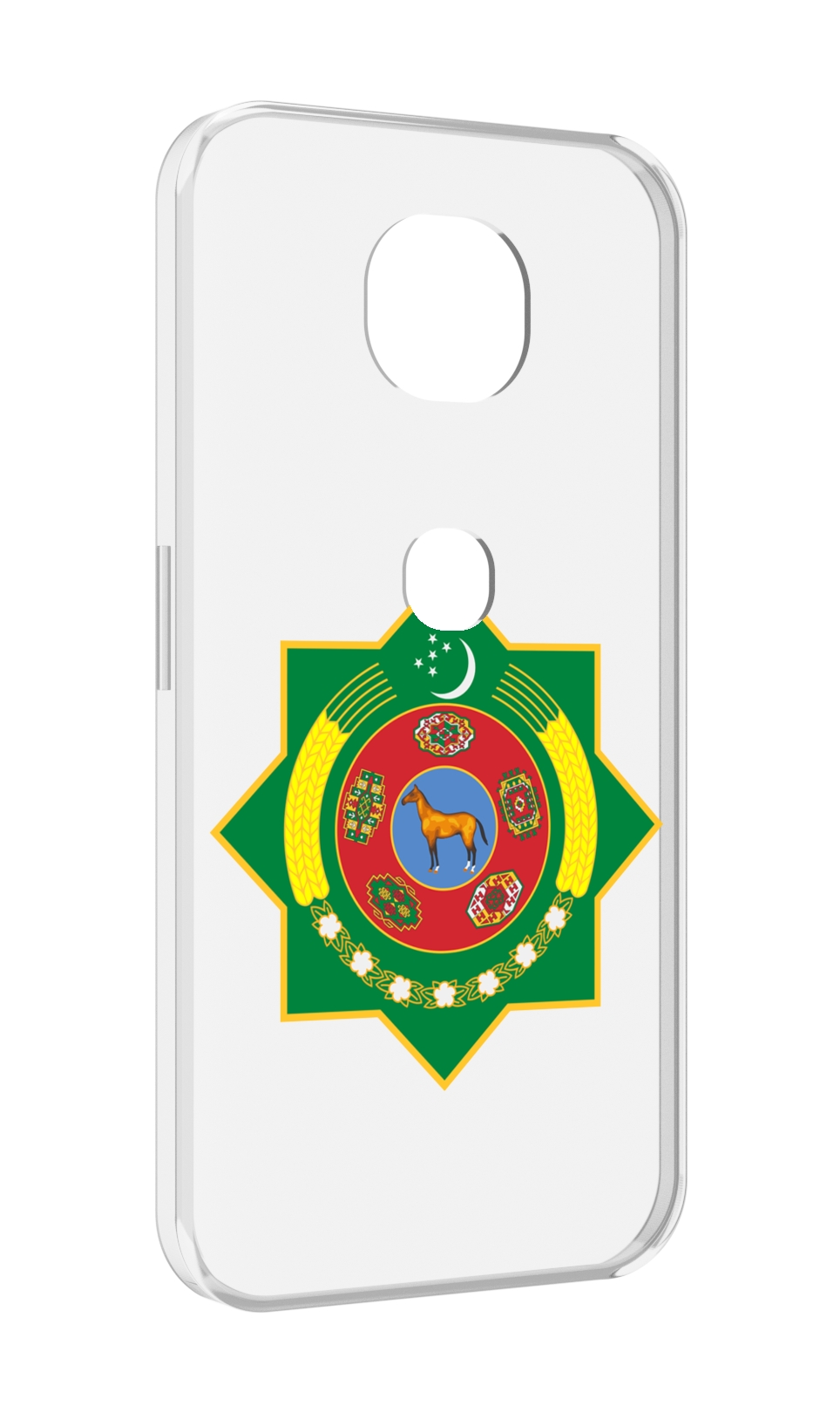

Чехол MyPads герб-туркменистан для Motorola Moto G5S (XT1799-2), Прозрачный, Tocco