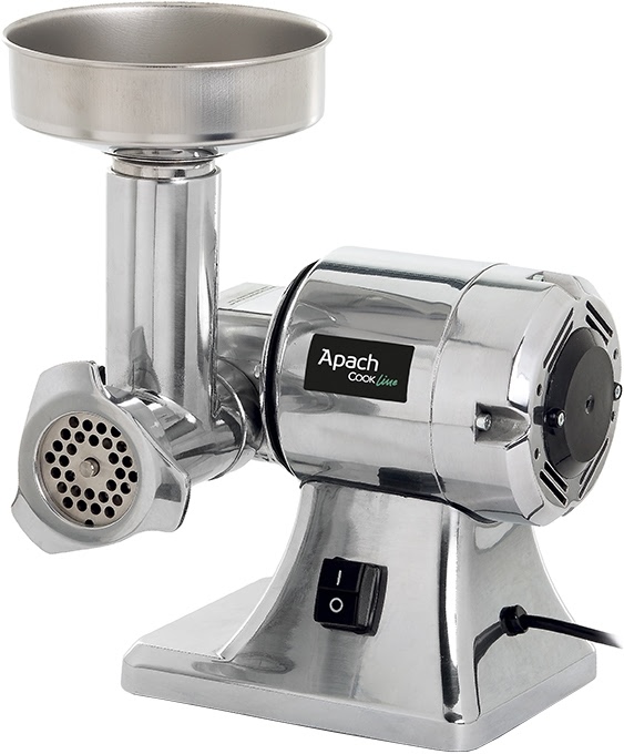 

Электромясорубка Apach ATS8 220 Вт серебристый, ATS8