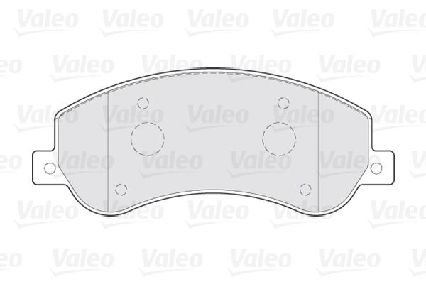 

Тормозные колодки Valeo дисковые 301816