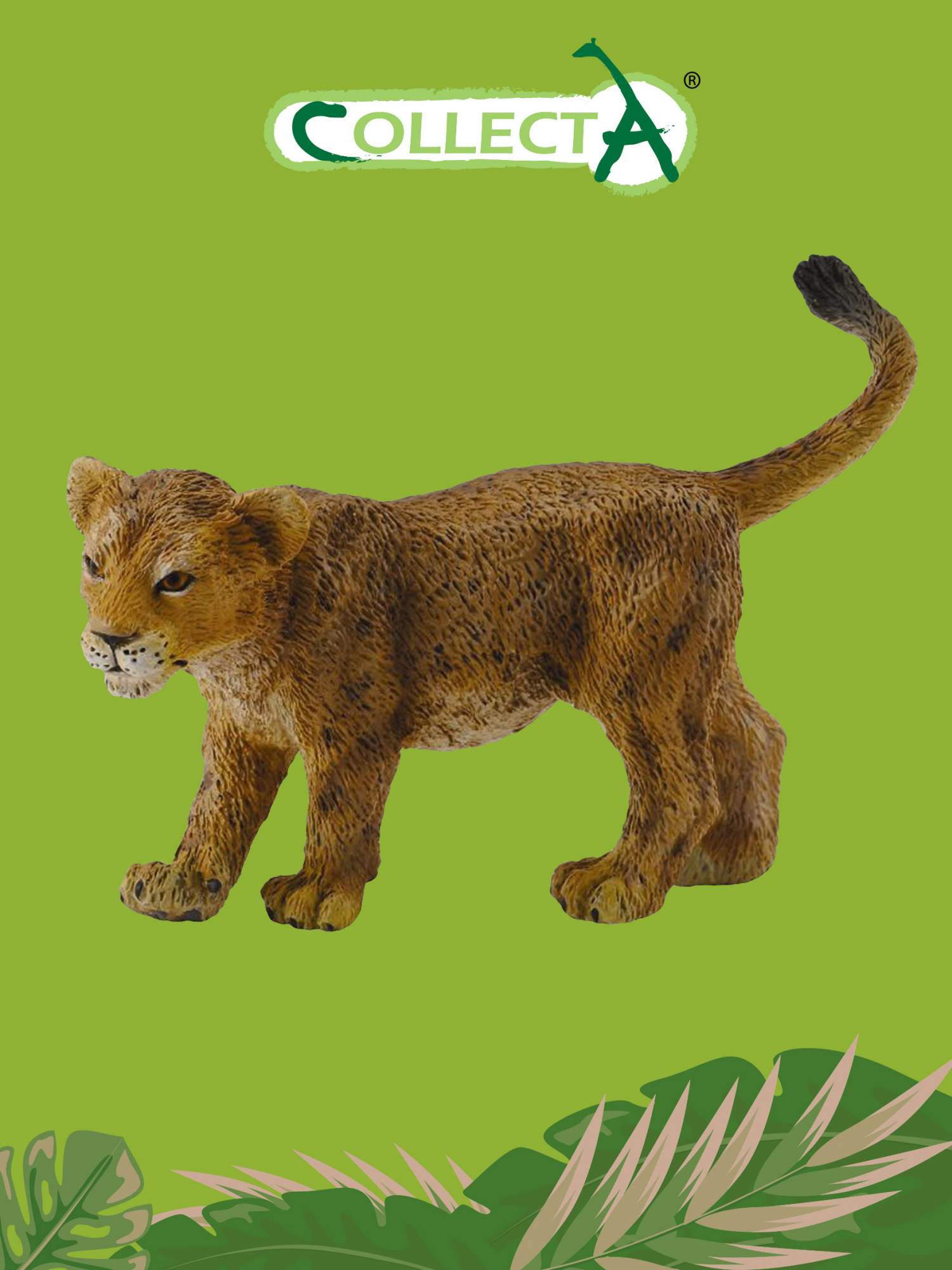 

Фигурка животного Львёнок стоящий Collecta