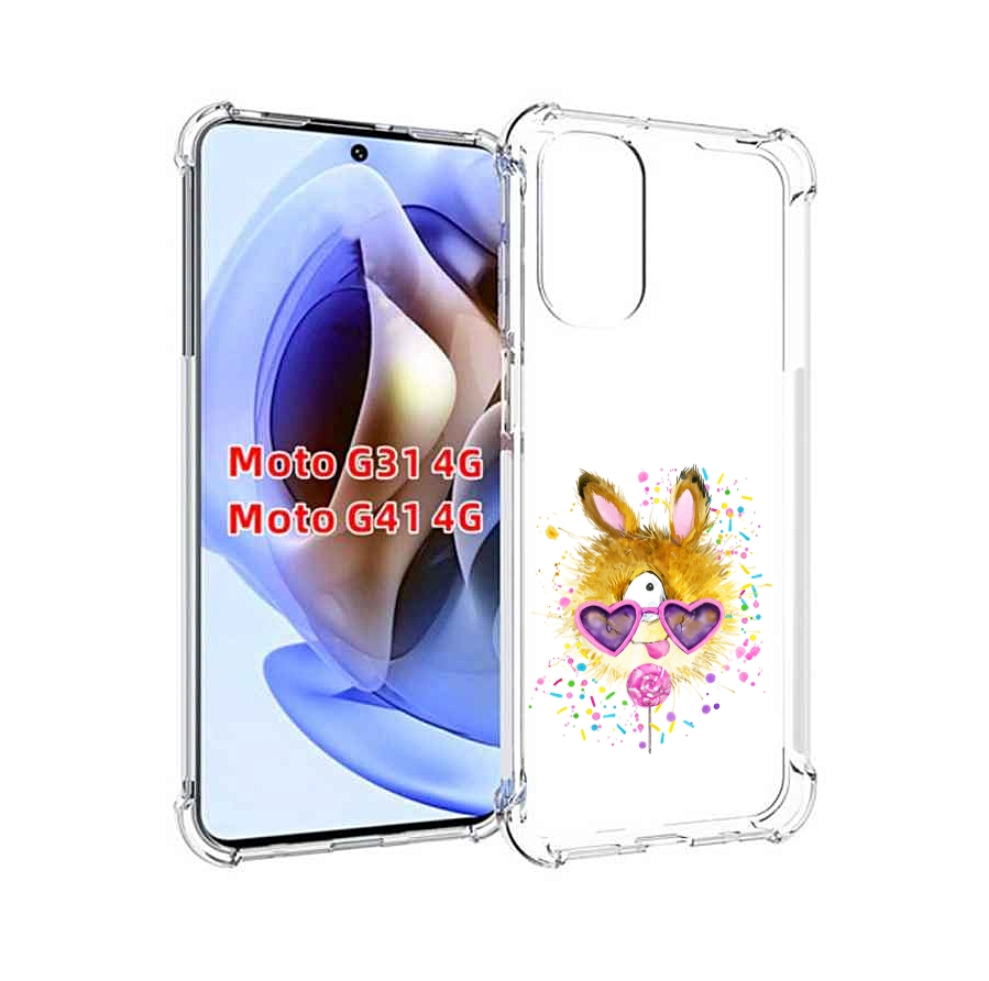

Чехол MyPads Чупя для Motorola Moto G31 4G / G41 4G, Прозрачный, Tocco
