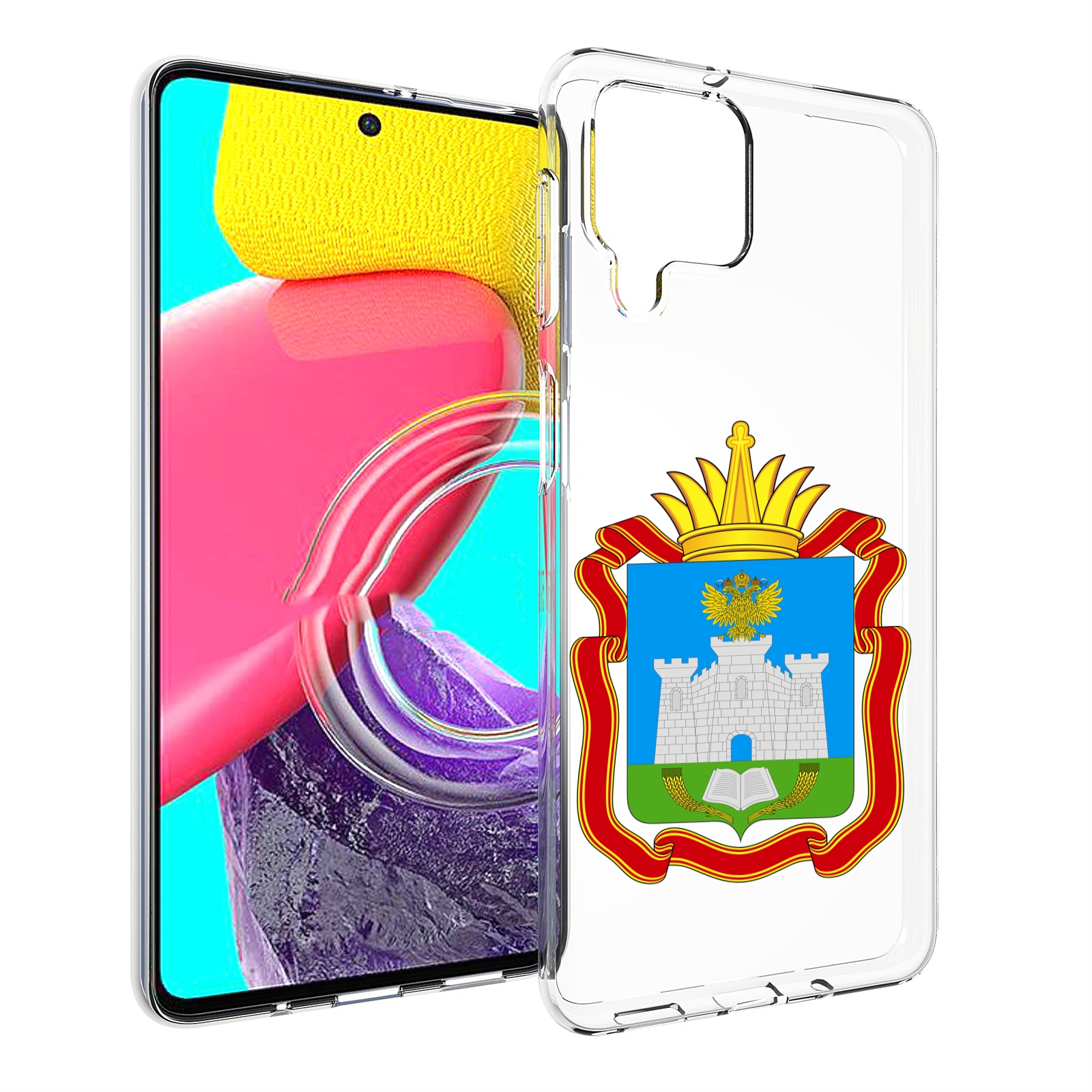 

Чехол MyPads герб-орловская-область для Samsung Galaxy M53 (SM-M536), Прозрачный, Tocco
