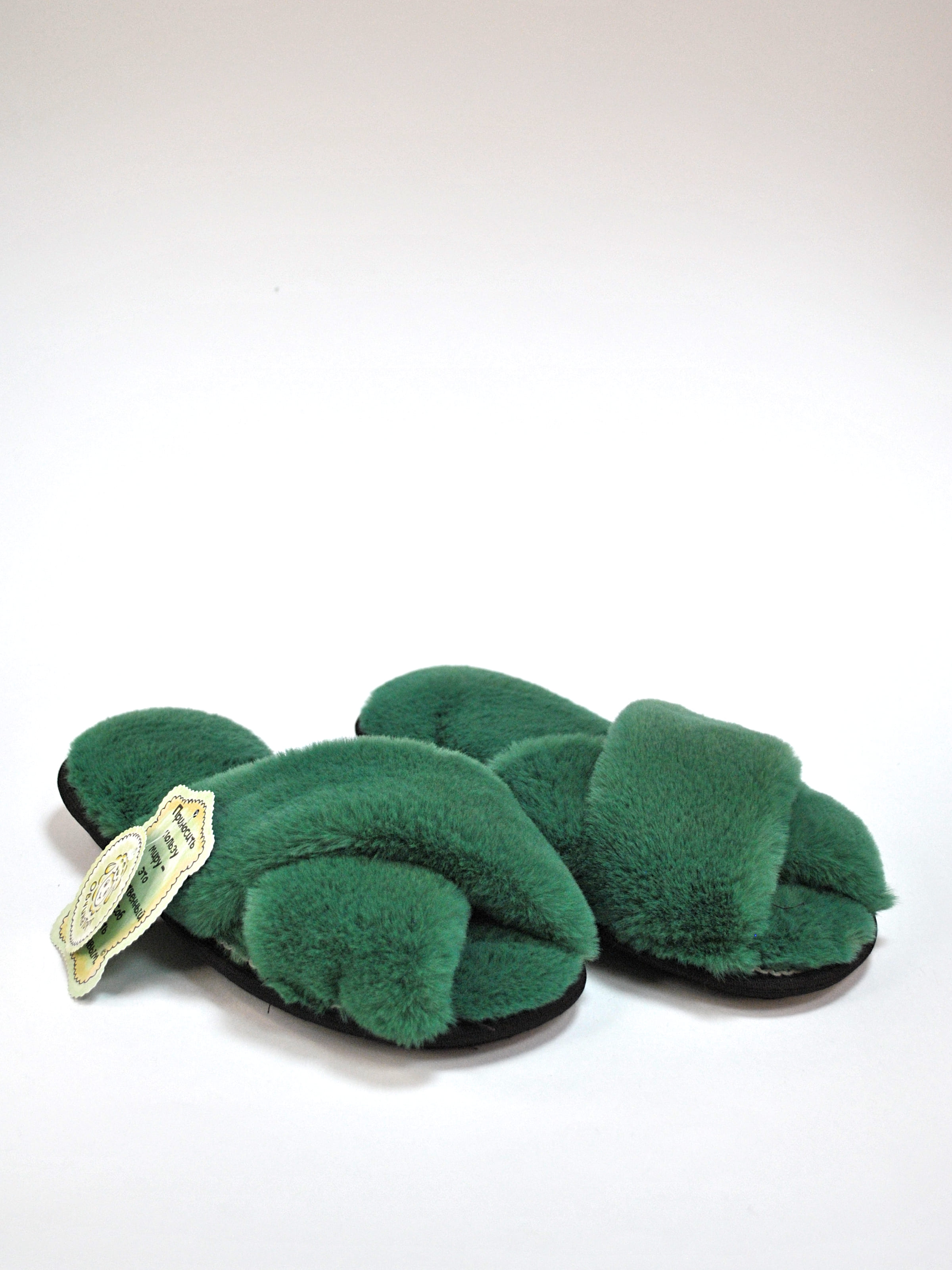 

Тапочки женские ОвчинаТорг Kosichki зеленые 41 RU, Зеленый, Kosichki