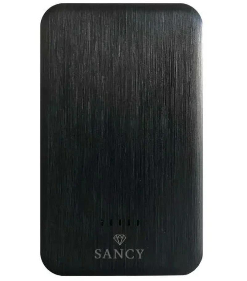 

Беспроводной внешний аккумулятор Sancy 5000 mAh с магнитным креплением черный
