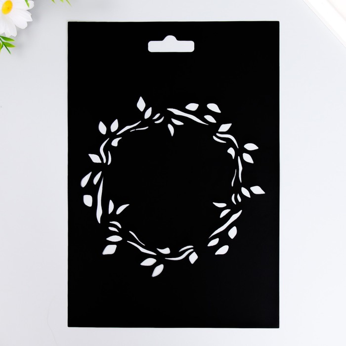 

Трафарет "Рамка" 20х29см, Черный