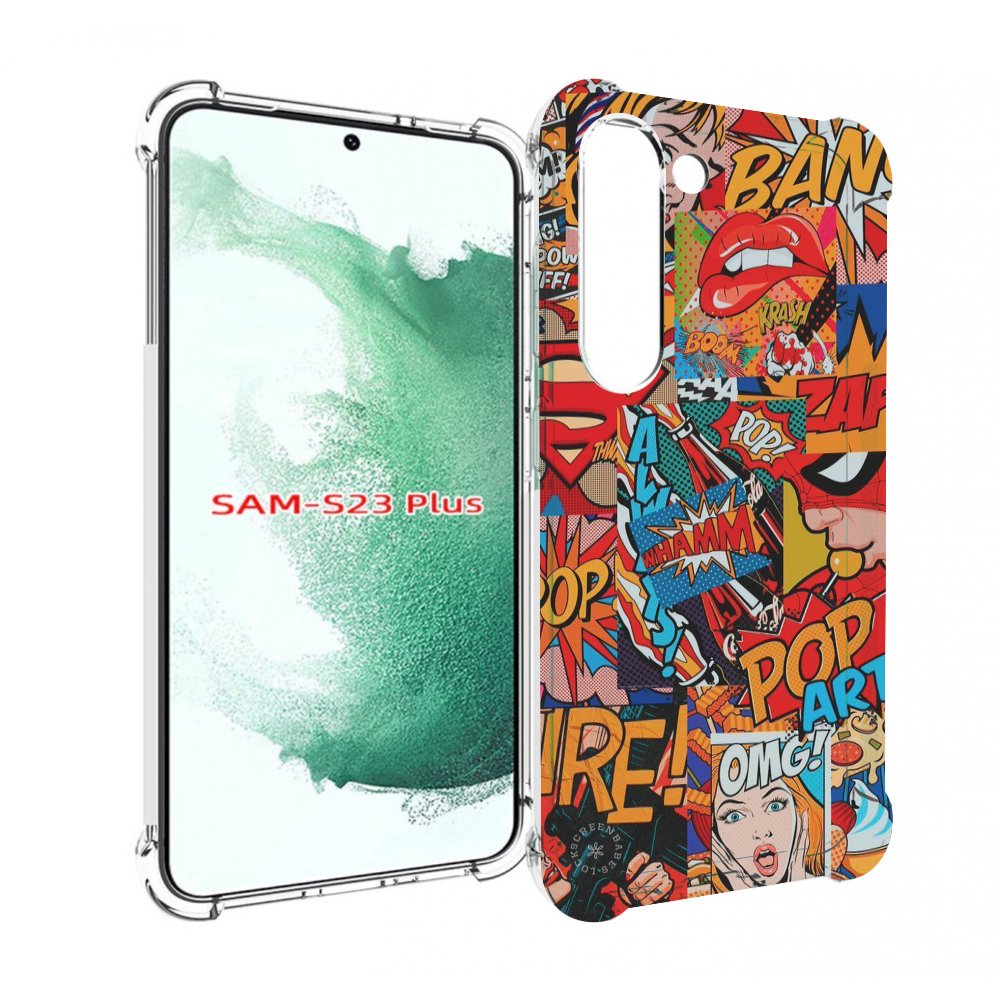 

Чехол MyPads Фон для Samsung Galaxy S23 Plus +, Прозрачный, Tocco
