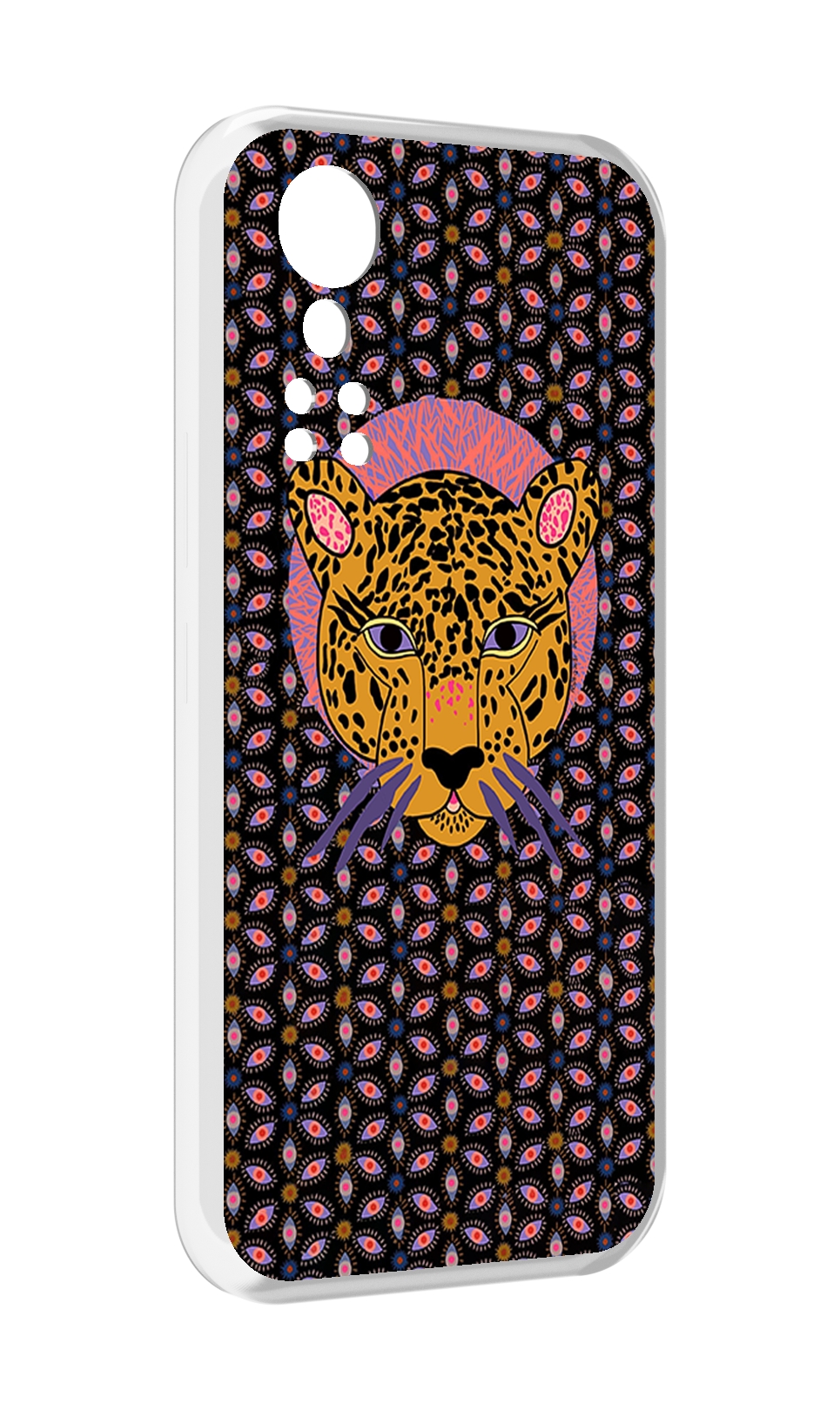 

Чехол MyPads тигр-в-глазах для ZTE Axon 30 5G / Axon 30S, Прозрачный, Tocco
