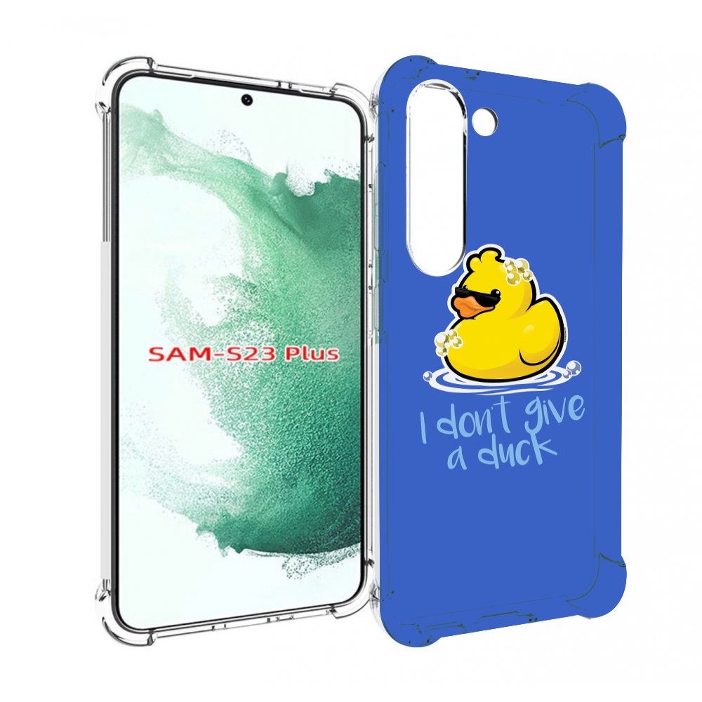 

Чехол MyPads Уточка для Samsung Galaxy S23 Plus +, Прозрачный, Tocco