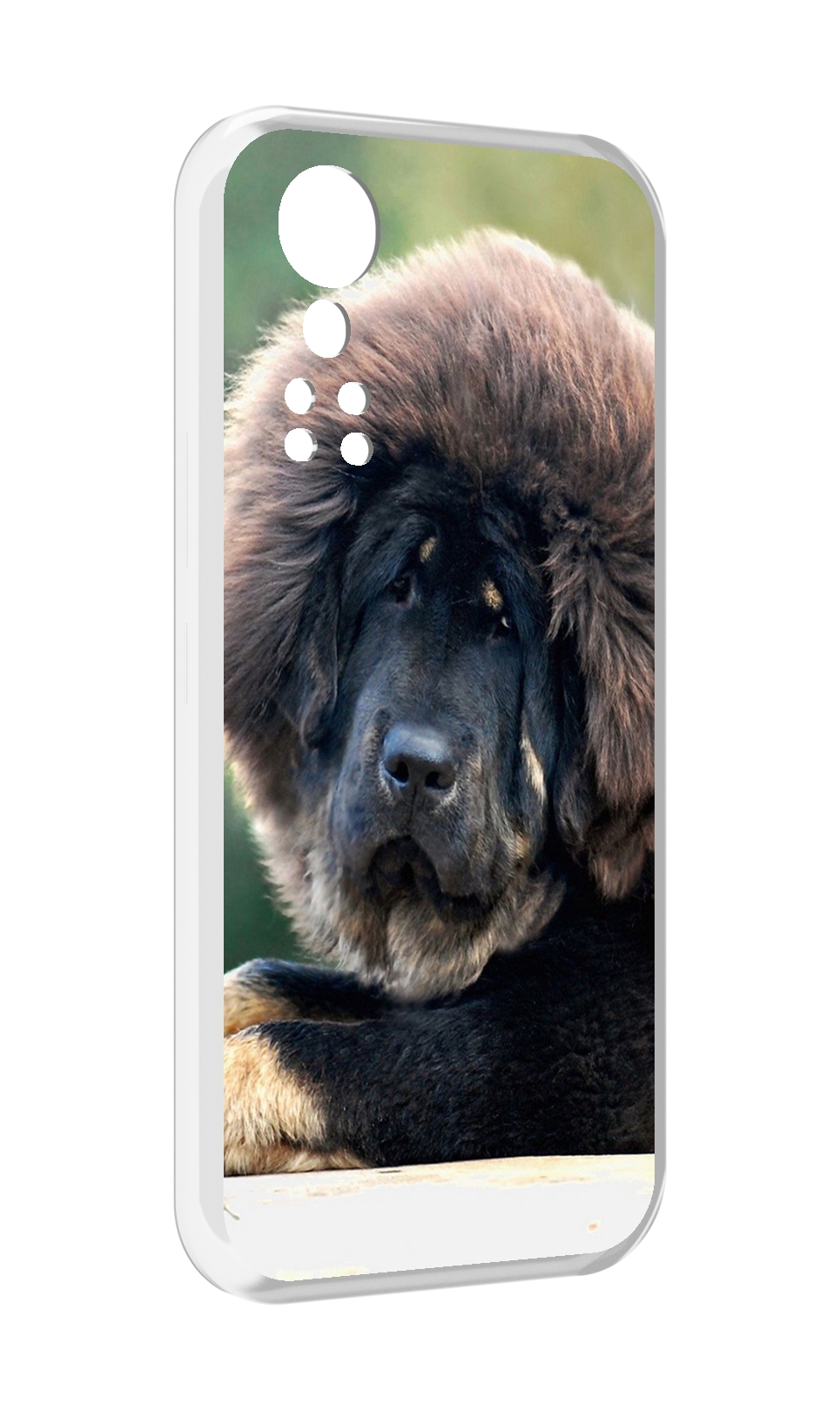 

Чехол MyPads тибетскии мастиф для ZTE Axon 30 5G / Axon 30S, Прозрачный, Tocco