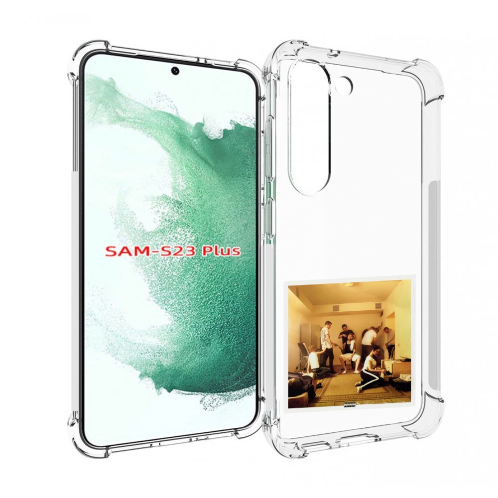 

Чехол MyPads Уроборос Скриптонит улица 36 для Samsung Galaxy S23 Plus +, Прозрачный, Tocco