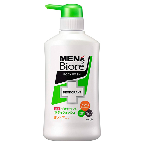 фото Мыло для тела кao "men's biore" с цветочным ароматом, с дезодорирующим эффектом 440 мл