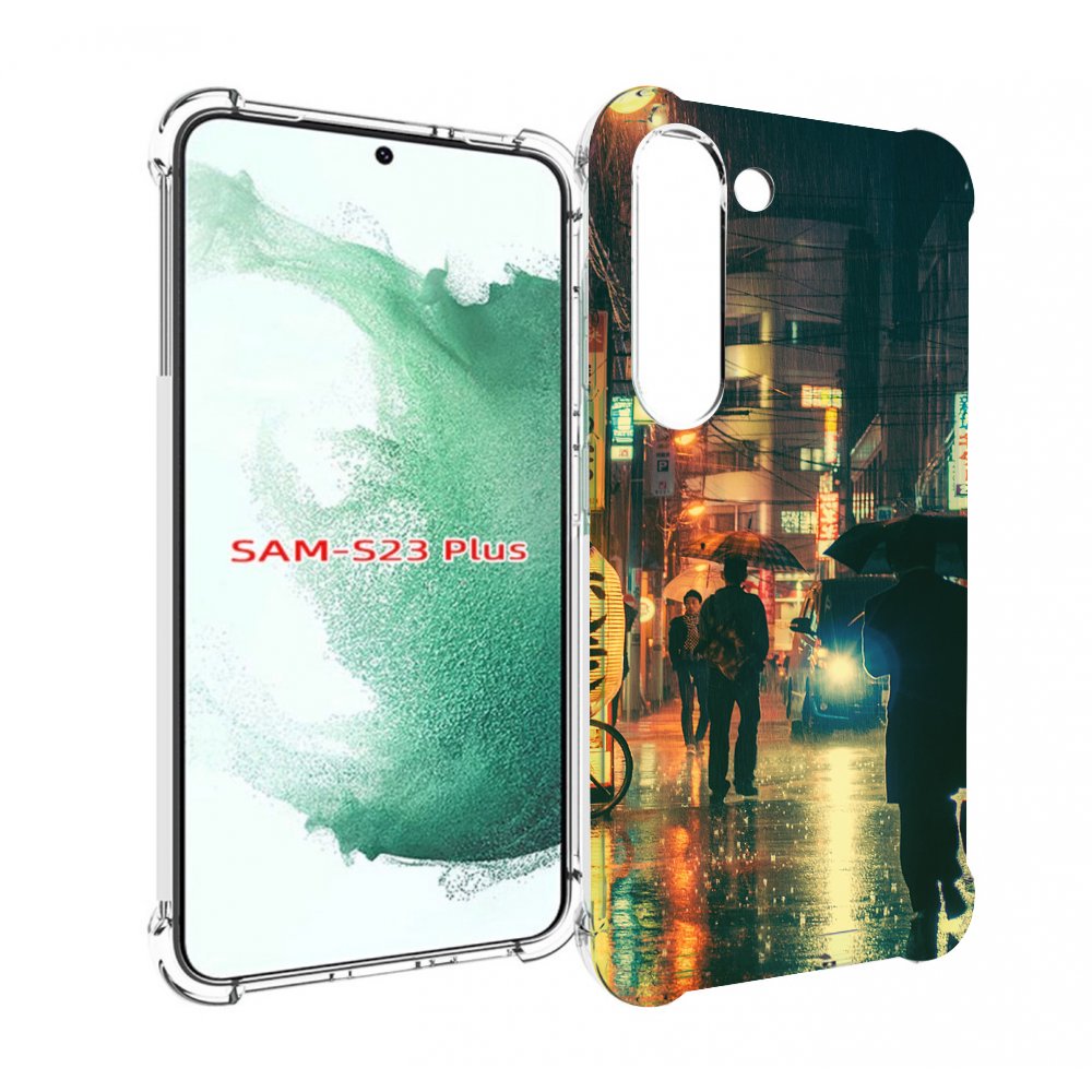 

Чехол MyPads Токио-сеул для Samsung Galaxy S23 Plus +, Прозрачный, Tocco