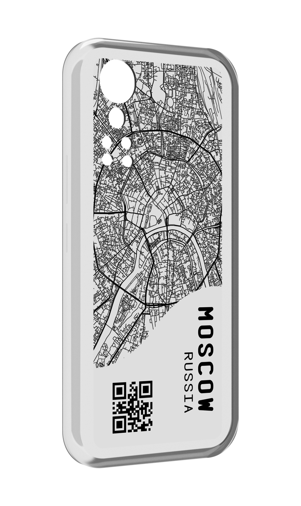 

Чехол MyPads схема-москва для ZTE Axon 30 5G / Axon 30S, Прозрачный, Tocco