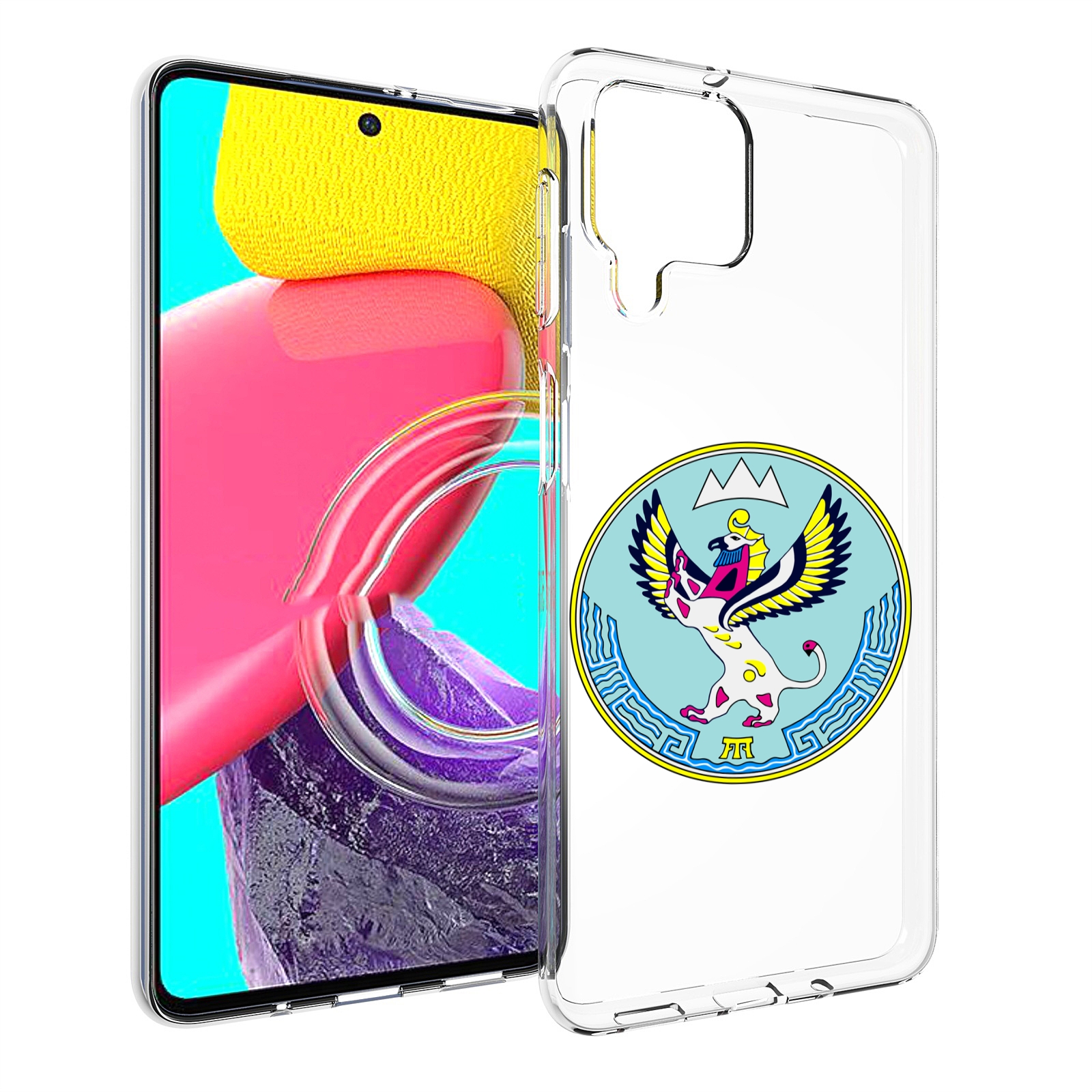

Чехол MyPads герб-алтаискии-краи для Samsung Galaxy M53 (SM-M536), Прозрачный, Tocco