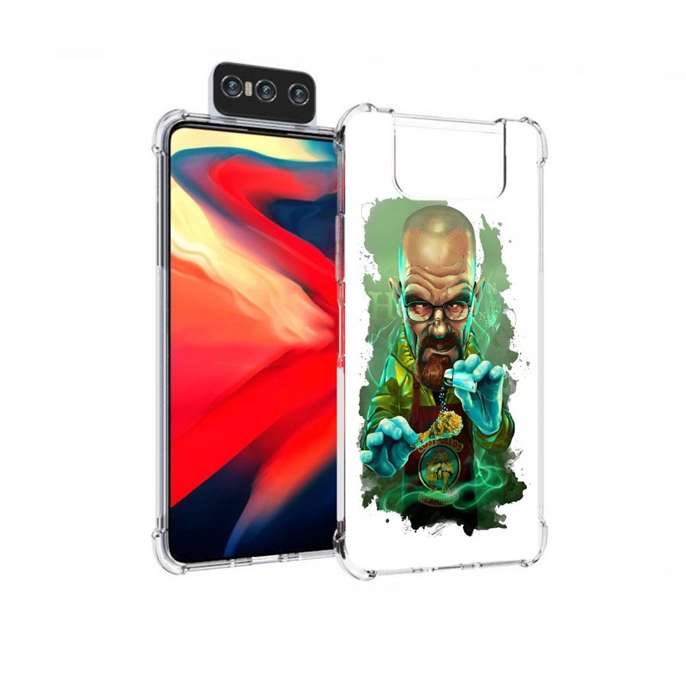 

Чехол MyPads Tocco для Asus Zenfone 7 (ZS670KS) повар, Прозрачный, Tocco