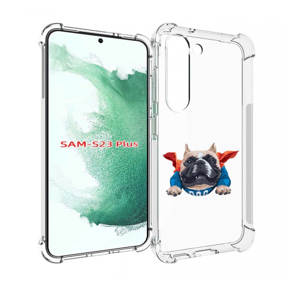 

Чехол MyPads Супер-Дог для Samsung Galaxy S23 Plus +, Прозрачный, Tocco