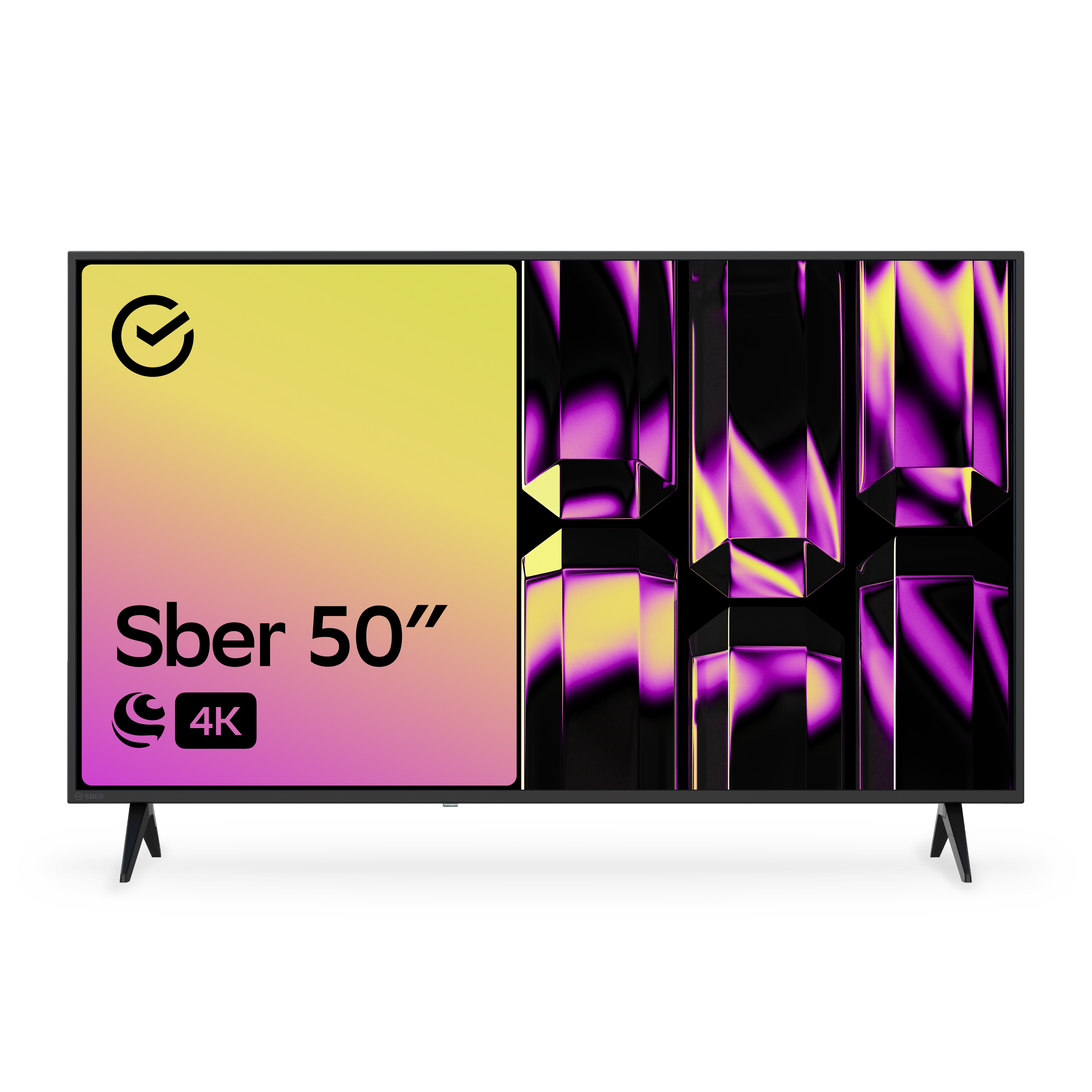 Телевизор Sber SDX-50U4010B, 50