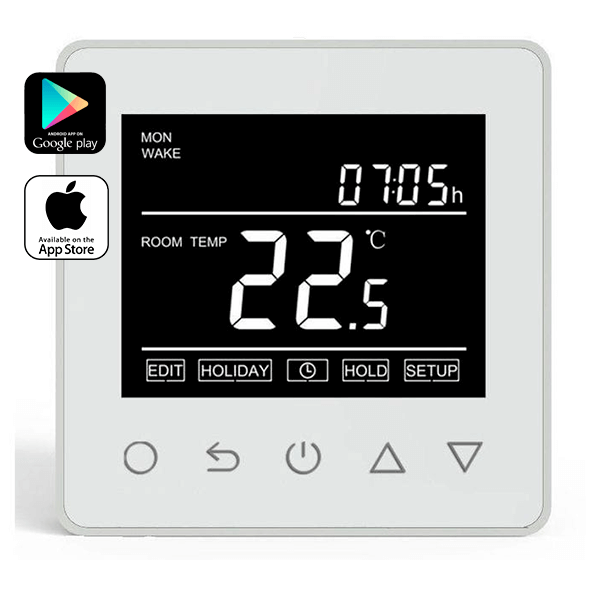 

Терморегулятор ThermoLife ET-61W (16 А, 3.5 кВт, Wi-Fi)