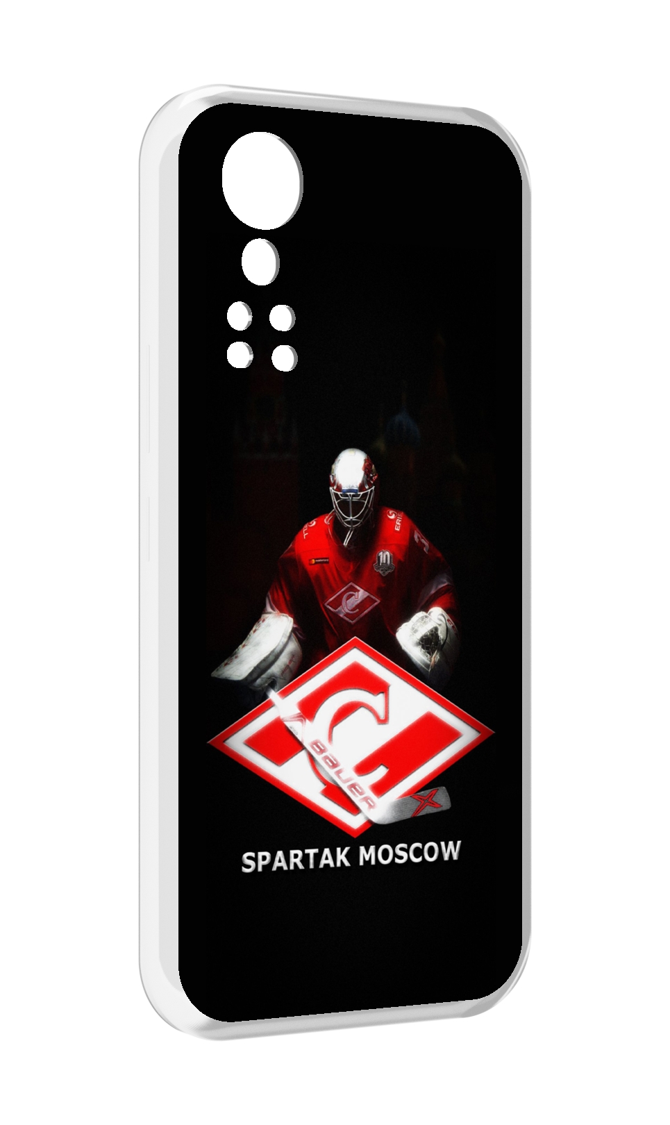 

Чехол MyPads спартак хоккеи мужской для ZTE Axon 30 5G / Axon 30S, Прозрачный, Tocco