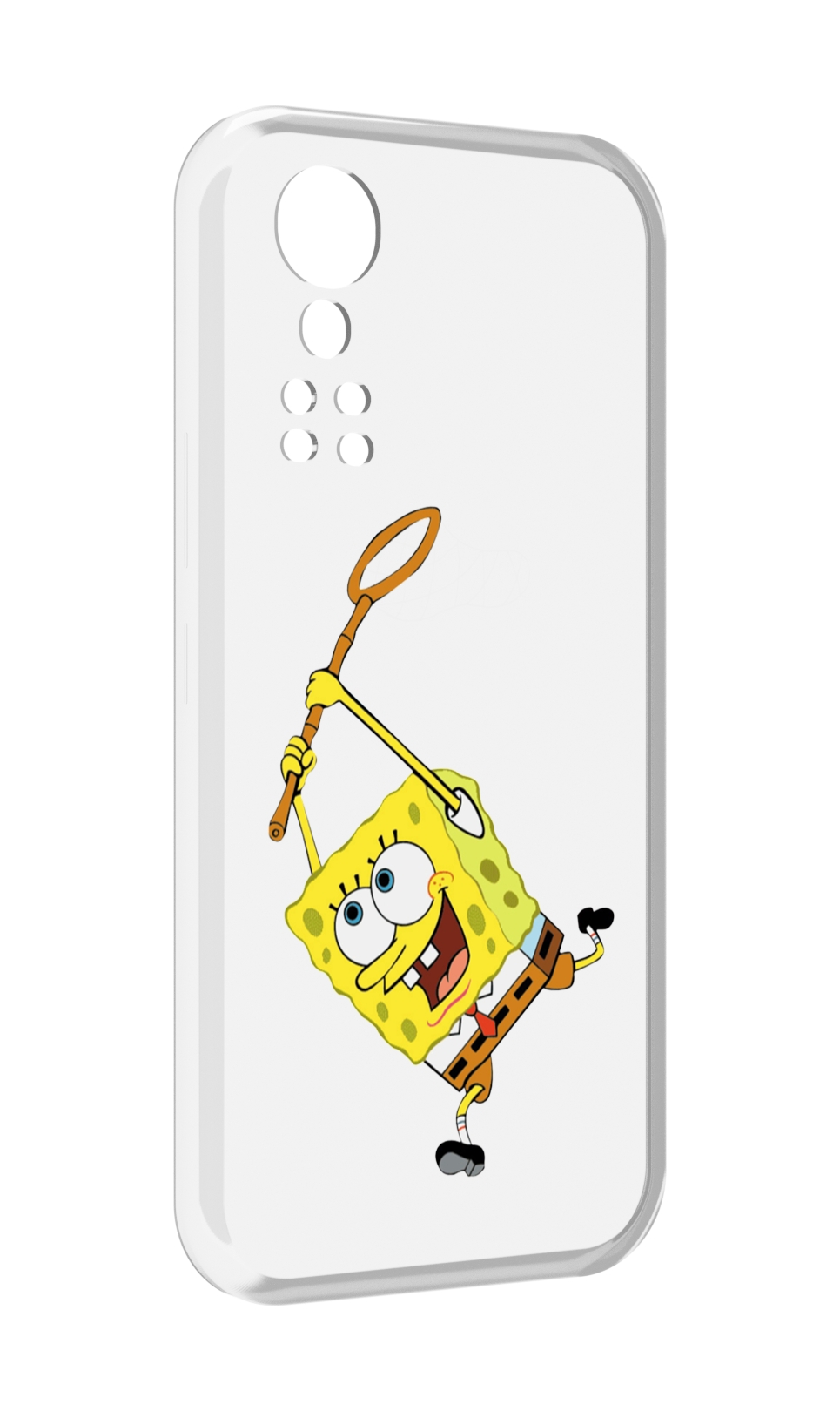 

Чехол MyPads спанчбоб-с-сочком для ZTE Axon 30 5G / Axon 30S, Прозрачный, Tocco