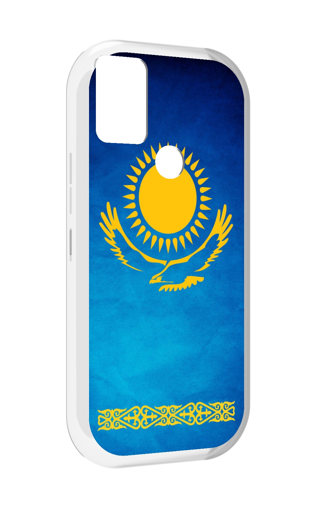 

Чехол MyPads герб и флаг казахстана для UMIDIGI A9, Прозрачный, Tocco