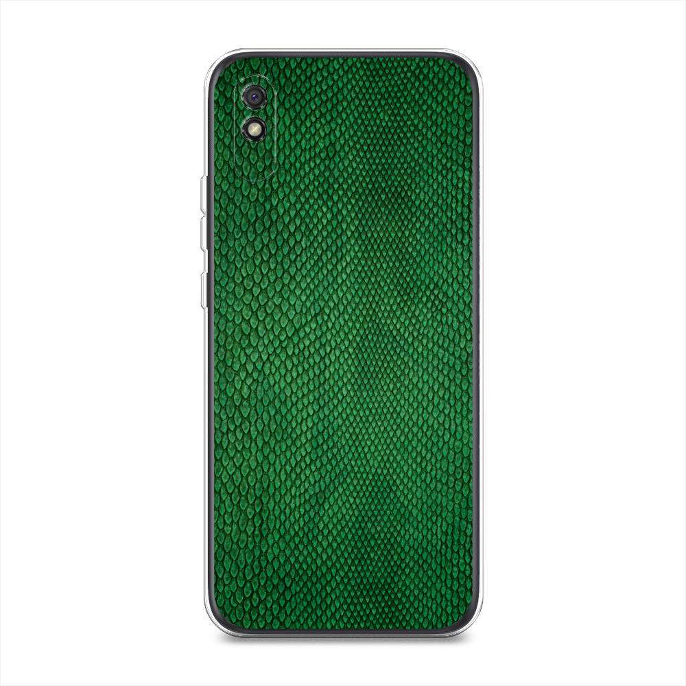 

Чехол Awog на Xiaomi Redmi 9A "Изумрудная змея", Разноцветный, 38950-3