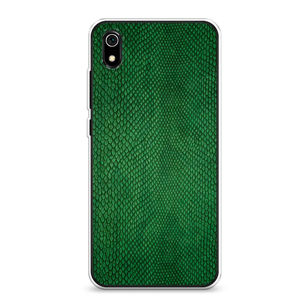 

Чехол Awog на Xiaomi Redmi 7A "Изумрудная змея", Разноцветный, 35450-3