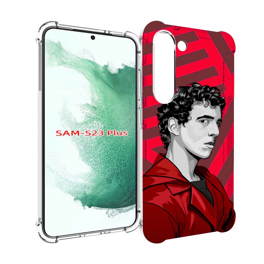 

Чехол MyPads Рио-бумажный-дом для Samsung Galaxy S23 Plus +, Прозрачный, Tocco
