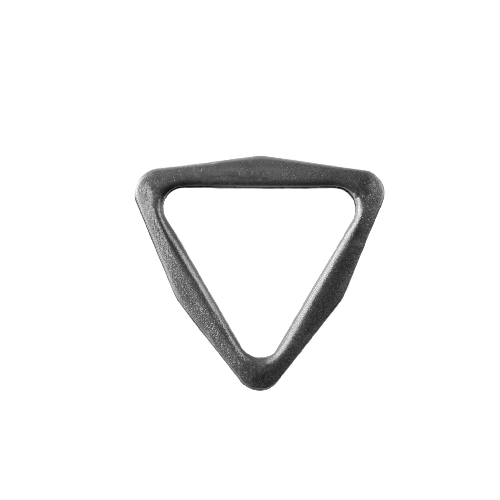 Треугольник держатель стропы 38 мм цв. черный