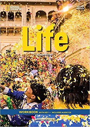 фото Книга life second edition elementary workbook with key + audio cd national geographic learning