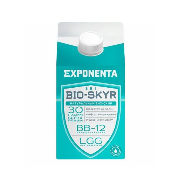 Кисломолочный напиток Exponenta Bio-Skyr ананас-кокос обезжиренный 500 мл