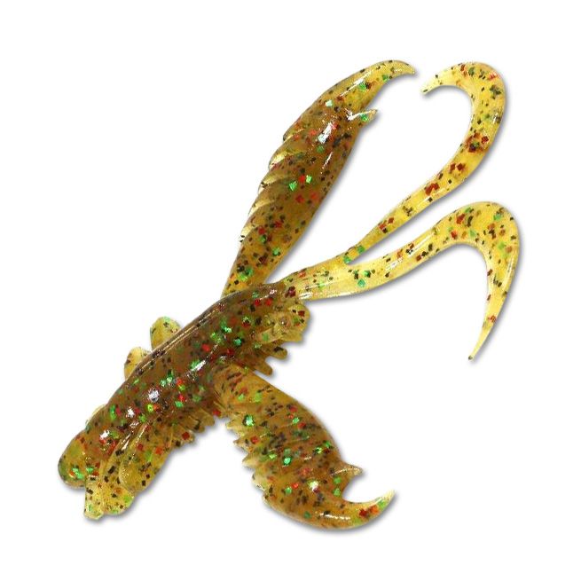 

Мягкие приманки Bait Breath Virtual Craw 3,6'' (8шт.) #S115 Pumpkin/ Green/ red/ sed, Желтый, Virtual Craw