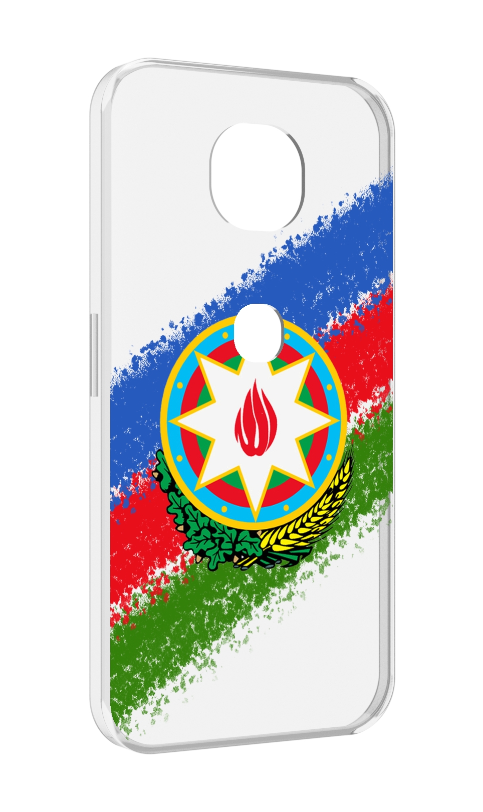 

Чехол MyPads герб флаг Азербайджана для Motorola Moto G5S (XT1799-2), Прозрачный, Tocco