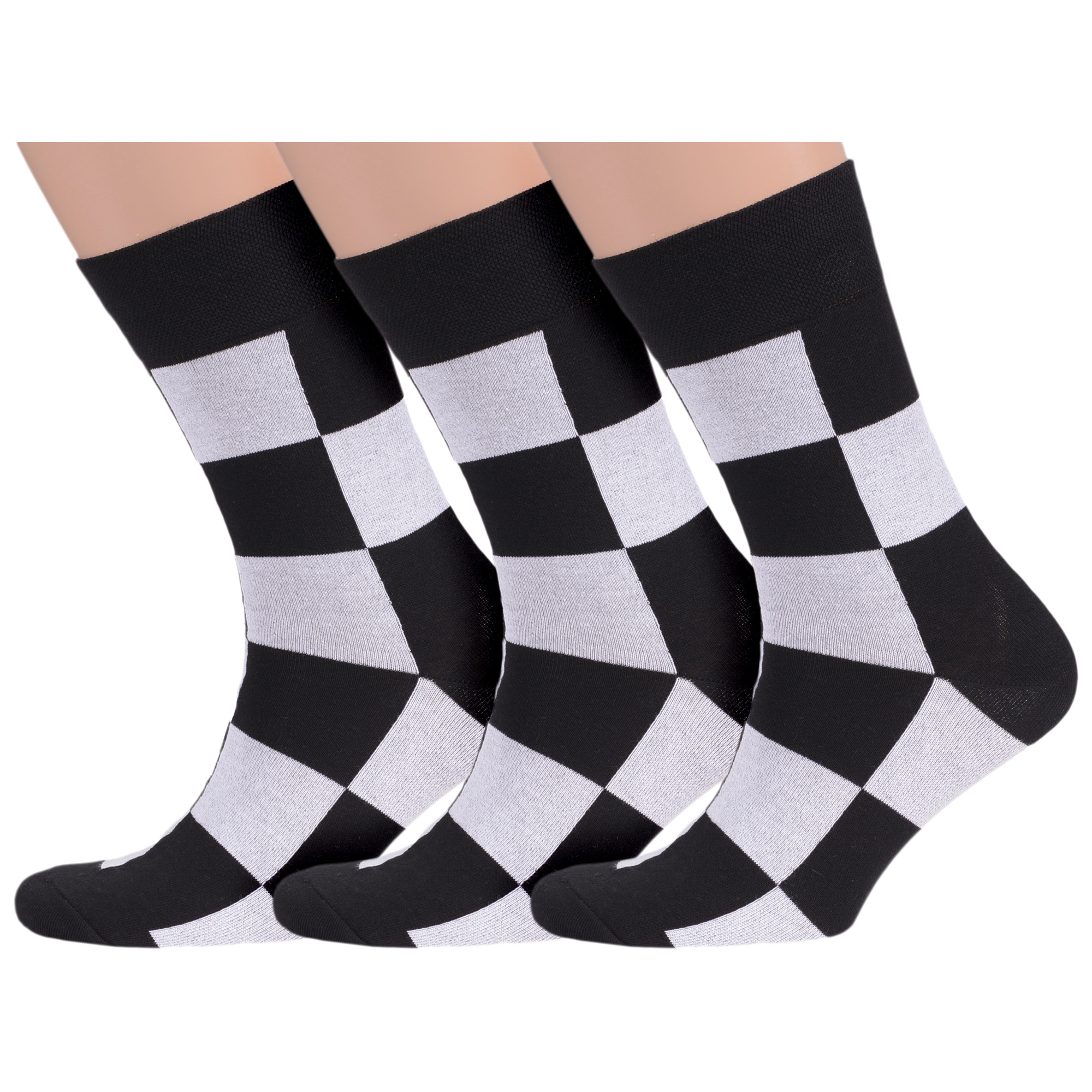 Комплект носков мужских MoscowSocksClub msk3-М02 разноцветных 25