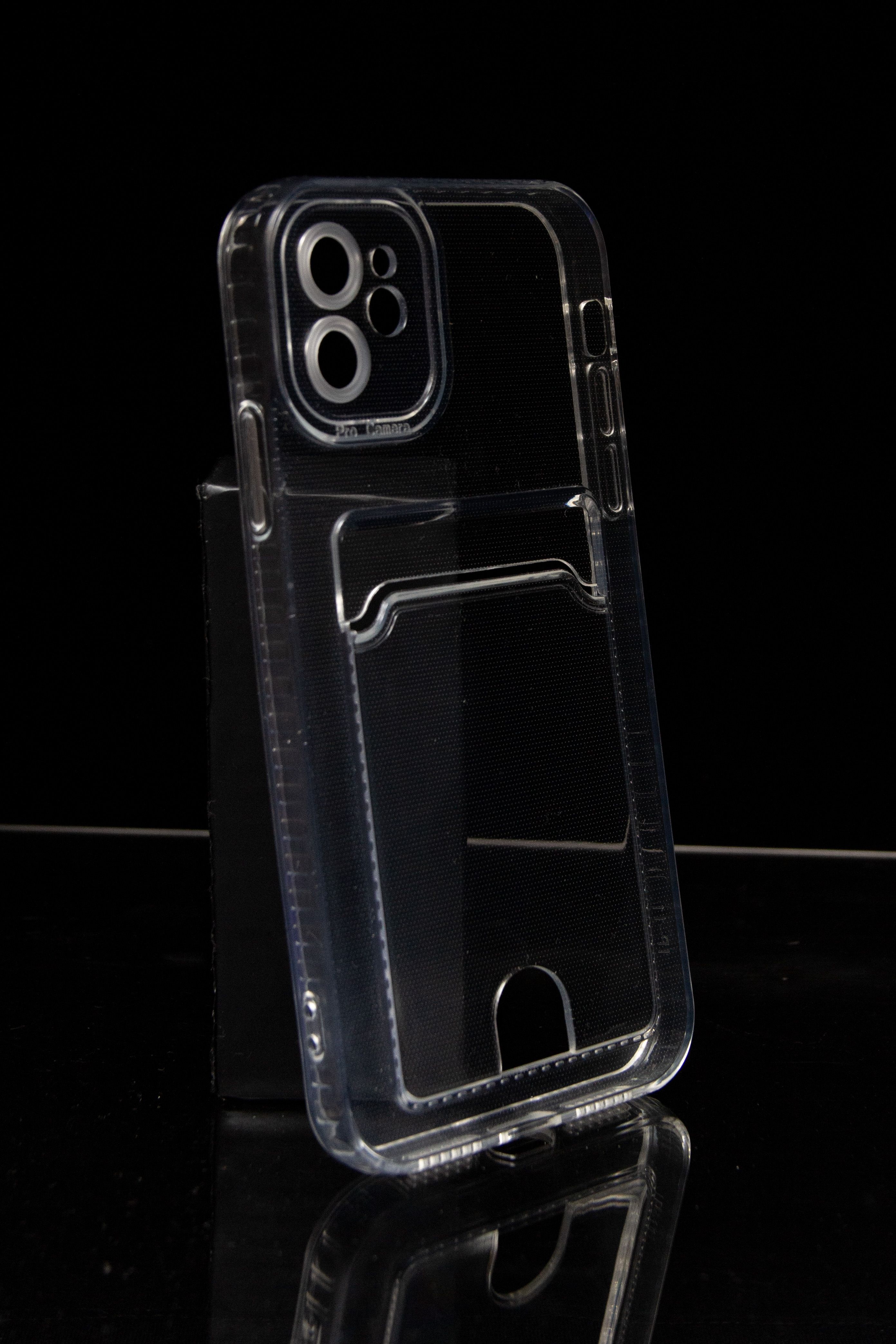 

Чехол для карты на Apple iPhone 11, прозрачный, Silicone case