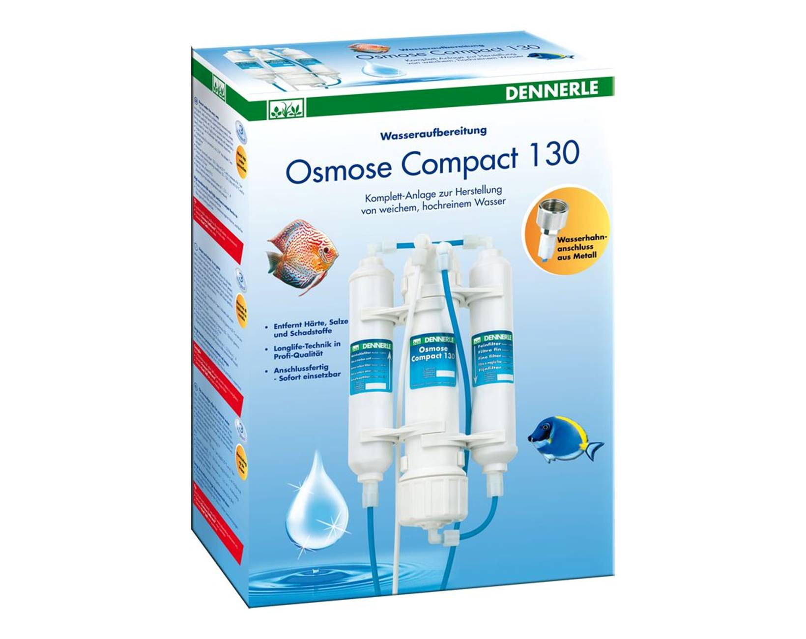 Установка обратного осмоса Dennerle Osmose Professional 130, 130 л в день