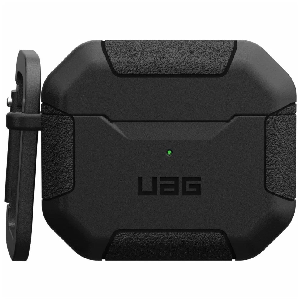 фото Чехол с карабином urban armor gear (uag) scout series для airpods 3 (2021), цвет черный