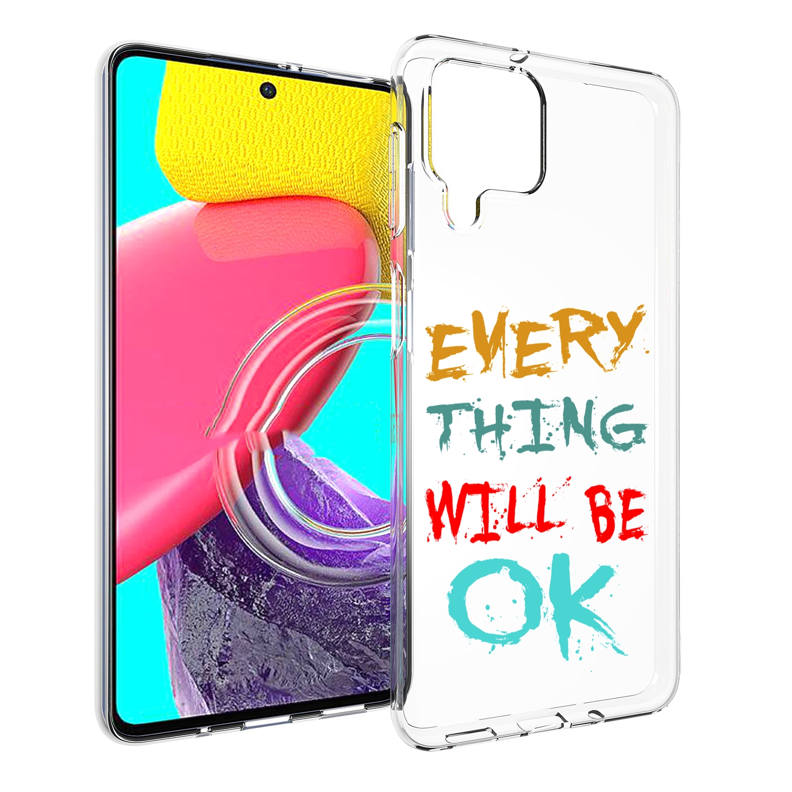 

Чехол MyPads все-будет-хорошо для Samsung Galaxy M53 (SM-M536), Прозрачный, Tocco